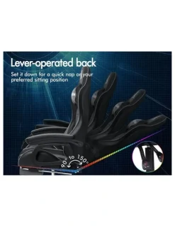 Alfordson Lambar Cushion Gaming Chair in Multi