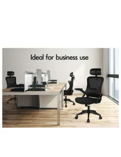 Alfordson Mesh Office Chair in Black