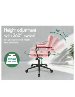 Alfordson Office Chair Ergonomic Executive Computer Seat Gaming Mid Back