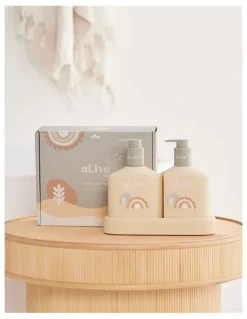 al.ive body Gentle Pear Baby Hair & Body Duo Kit