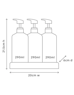 al.ive body Hydrate Hair and Body Shower Trio