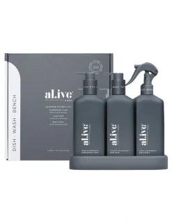 al.ive body Kitchen Trio - Lemon & Pomegranate + Coconut & Wild Orange