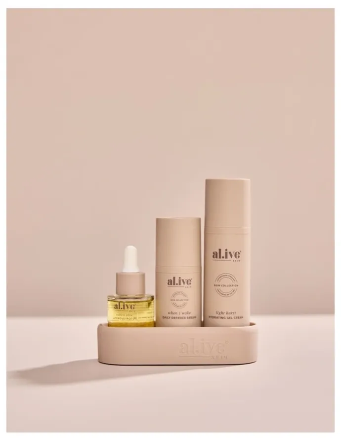 al.ive body Skin Care Tray 3 Piece Set