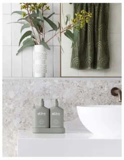 al.ive body WASH & LOTION DUO - GREEN PEPPER & LOTUS