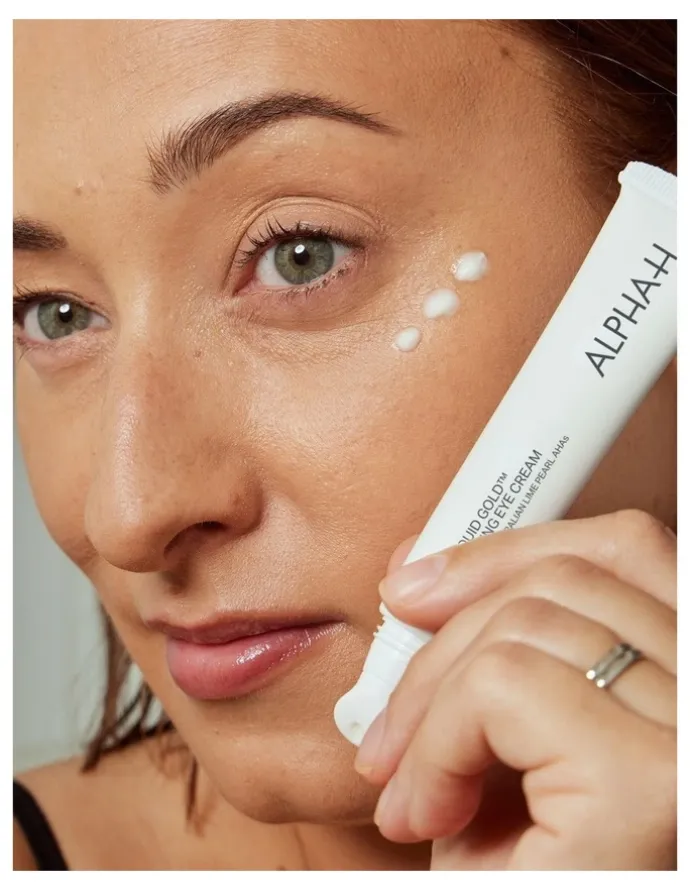 Alpha-H Liquid Gold Firming Eye Cream with Lime Pearl AHAs