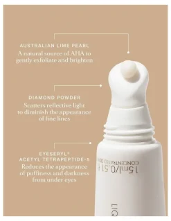 Alpha-H Liquid Gold Firming Eye Cream with Lime Pearl AHAs