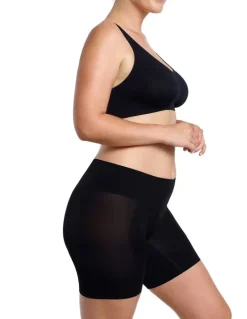 Ambra Curvesque Anti Chafing Short in Black