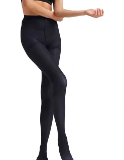 Ambra 40 Denier Opaque Tight 2 Pack in Navy