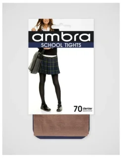 Ambra 70D Hipster School Tight in Natural