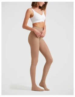 Ambra 70D Hipster School Tight in Natural