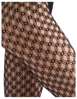 Ambra Geometric Net Tight in Black