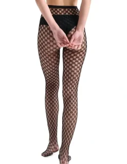 Ambra Geometric Net Tight in Black