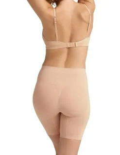 Ambra Powerlite Thigh Shaper Short in Beige