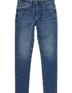 American Eagle Intl Excl Medium Clean Slim Fit Jeans in Blue