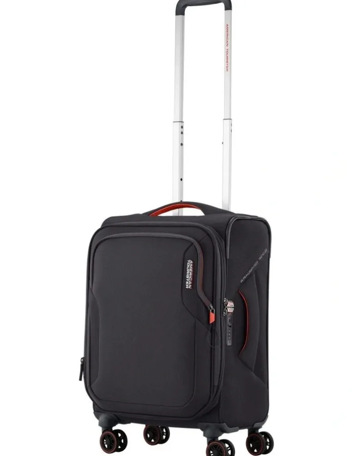 American Tourister Applite 5 55cm Spinner Suitcase in Grey