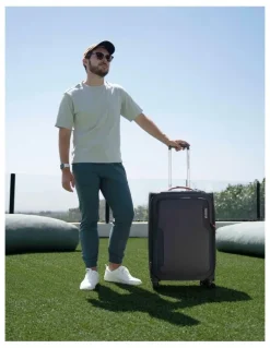 American Tourister Applite 5 55cm Spinner Suitcase in Grey