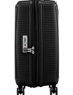 American Tourister Curio 2 55cm Spinner Suitcase In Black