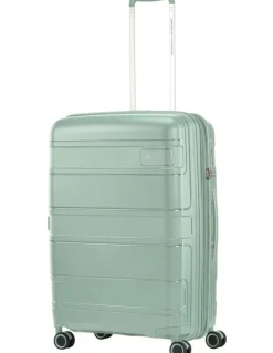 American Tourister Light Max Spinner Suitcase 69cm in Urban Green