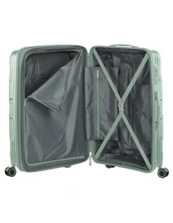 American Tourister Light Max Spinner Suitcase 69cm in Urban Green