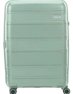 American Tourister Light Max Spinner Suitcase 69cm in Urban Green