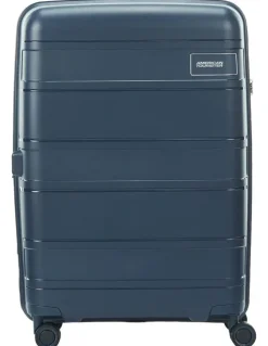 American Tourister Light Max 69cm Spinner Suitcase in Navy