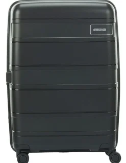 American Tourister Light Max 69cm Spinner Suitcase in Black