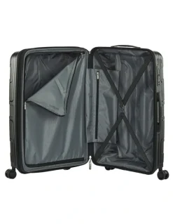 American Tourister Light Max 69cm Spinner Suitcase in Black