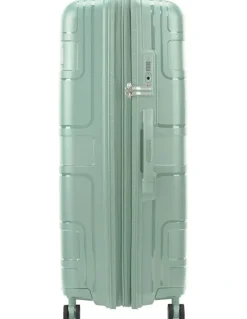 American Tourister Light Max 82cm Spinner Suitcase in Urban Green