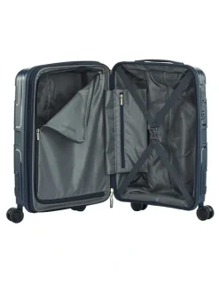 American Tourister Light Max 55cm Spinner Suitcase in Navy