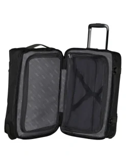 American Tourister Urban Track Small Wheeled Duffle in Asphalt Black
