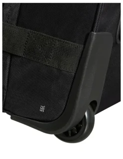 American Tourister Urban Track Large Wheeled Duffle in Asphalt Black