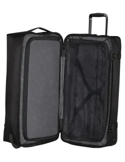 American Tourister Urban Track Large Wheeled Duffle in Asphalt Black