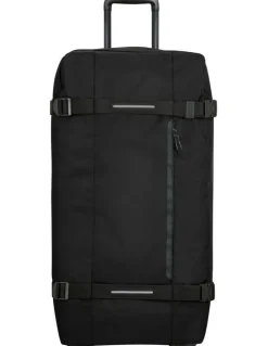American Tourister Urban Track Large Wheeled Duffle in Asphalt Black