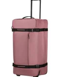 American Tourister Urban Track Large Wheeled Duffle in Lilas Pink
