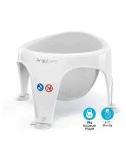 Angelcare Soft Touch Ring Bath Seat in Grey