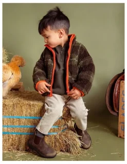 Animal Crackers Elevation Jacket in Check