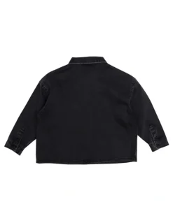 Animal Crackers Nightfall Long Sleeve Shirt in Washed Black
