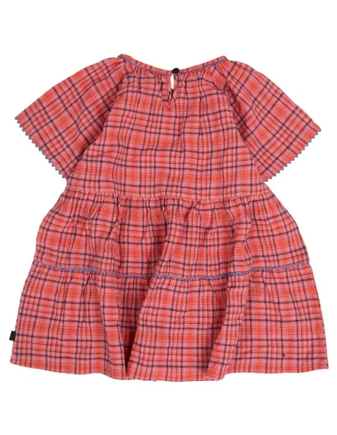 Animal Crackers Sunset Dress in Red