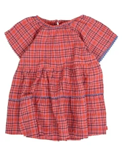 Animal Crackers Sunset Dress in Red