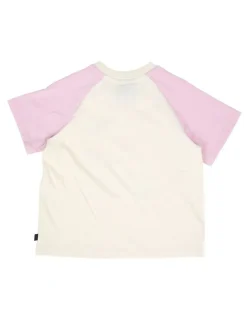 Animal Crackers Sunshine Tee in Pink/Cream