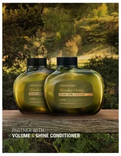 Antipodes Manuka+ Orange Volume & Shine Shampoo 340ml