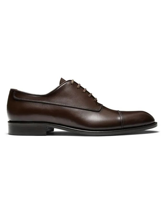 Aquila Ashton Oxford Shoes in Brown