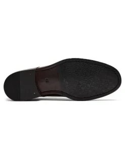 Aquila Davis Monk Strap Shoes in Brown