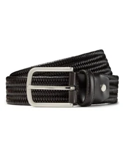 Aquila Devon Leather Belt in Brown