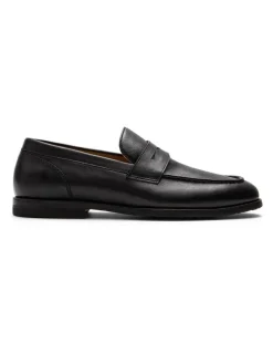 Aquila Elton Penny Loafers in Black