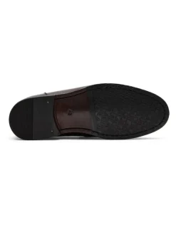 Aquila Elton Penny Loafers in Brown