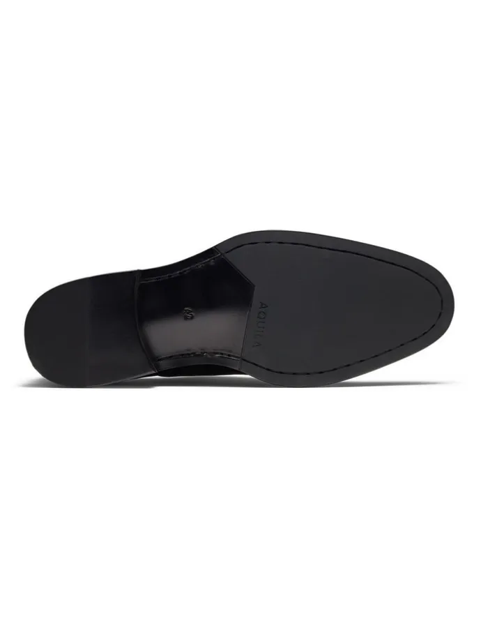 Aquila Grantham Derby Shoes in Black