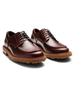 Aquila Mensa Lace Up Shoes in Redwood