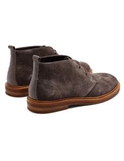Aquila Ollie Suede Chukka Boots in Grey
