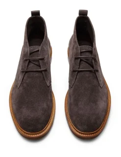 Aquila Ollie Suede Chukka Boots in Grey